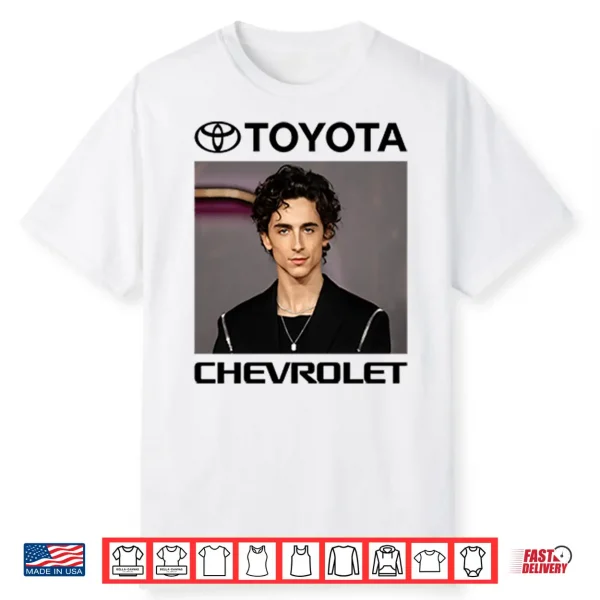 Toyota Chevrolet Timothée Chalamet Shirt