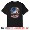 Unpaid Peaceful Protester American Flag Patriotic Shirt Mens Shirt