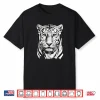 White Tiger Wild Animal Big Cat Blue Eyes Wildlife Portrait Shirt