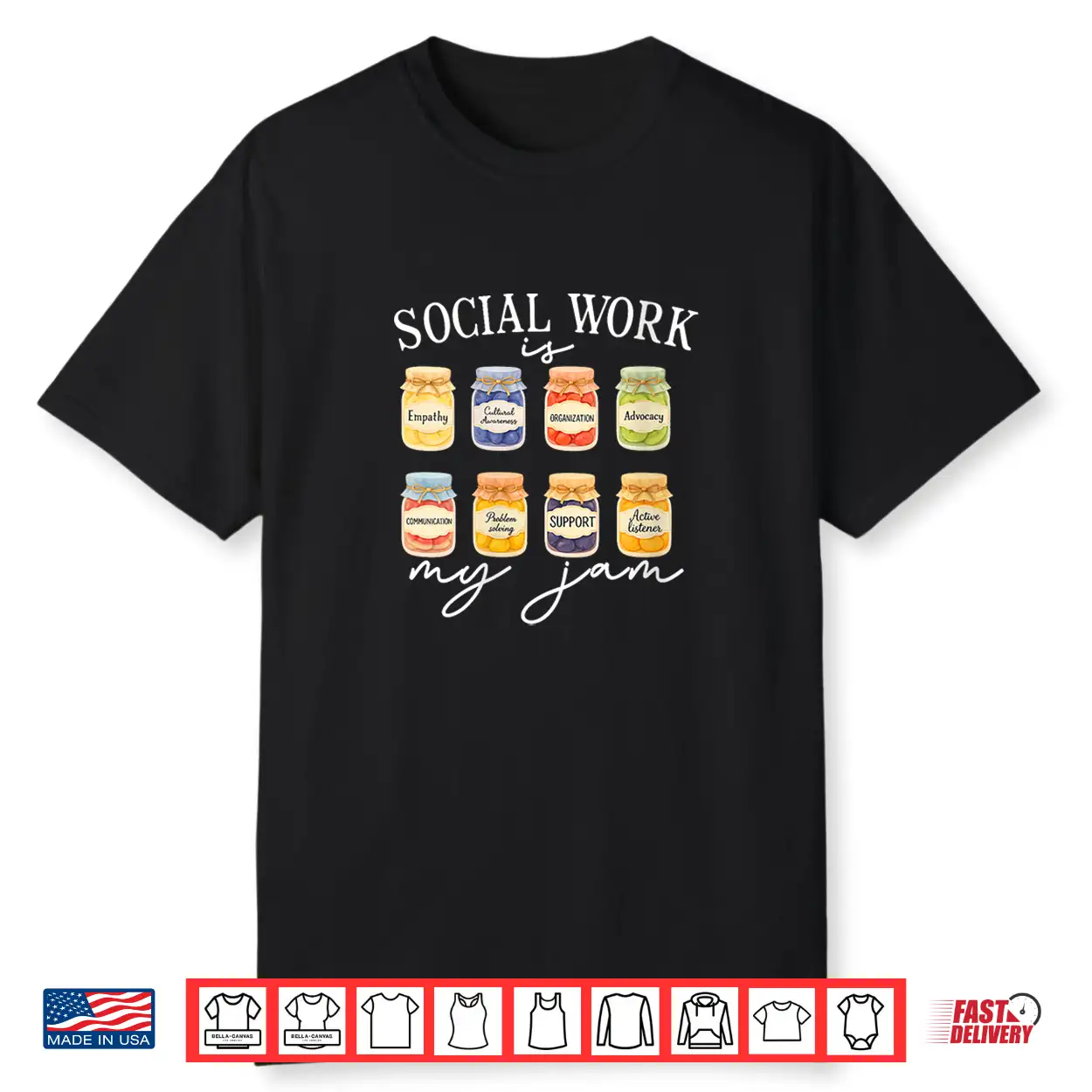 Womens Social Worker School Social Work Is My Jam Shirt Womens Social Worker School Social Work Is My Jam Shirt
