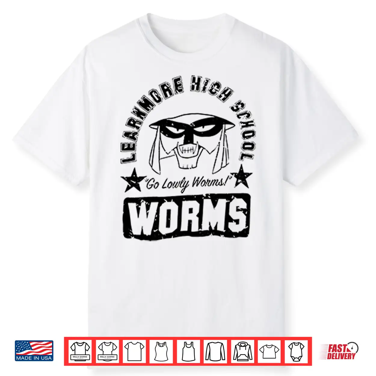 Worm Mascot School Shirt Worm Mascot School Shirt