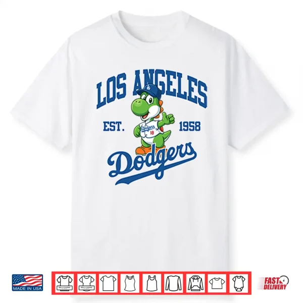 Yamamoto Yoshinobu Los Angeles Dodgers Est 1958 Shirt