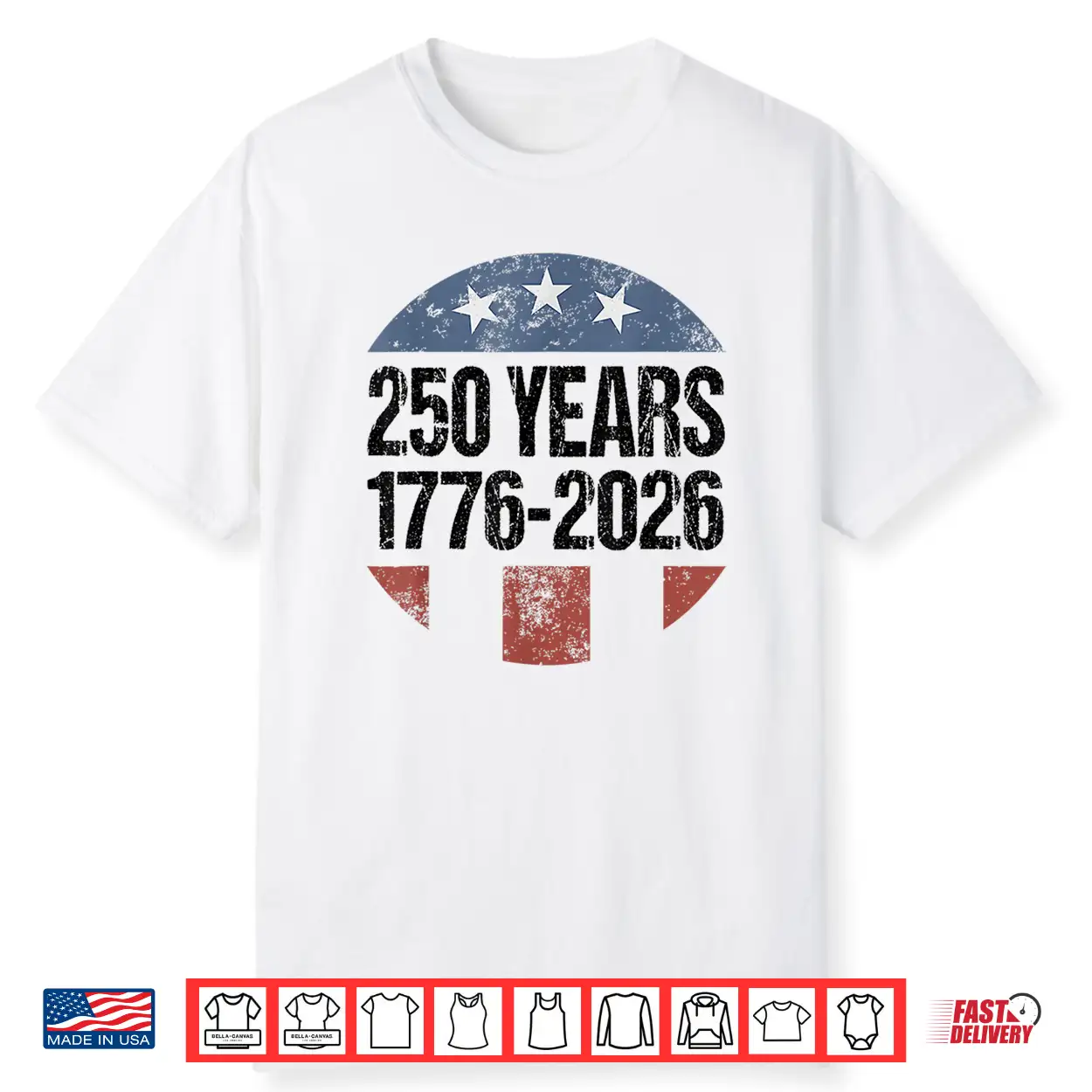 250 Years American 1776 2026 250Th Vintage 4Th Of July Shirt 250 Years American 1776 2026 250Th Vintage 4Th Of July Shirt