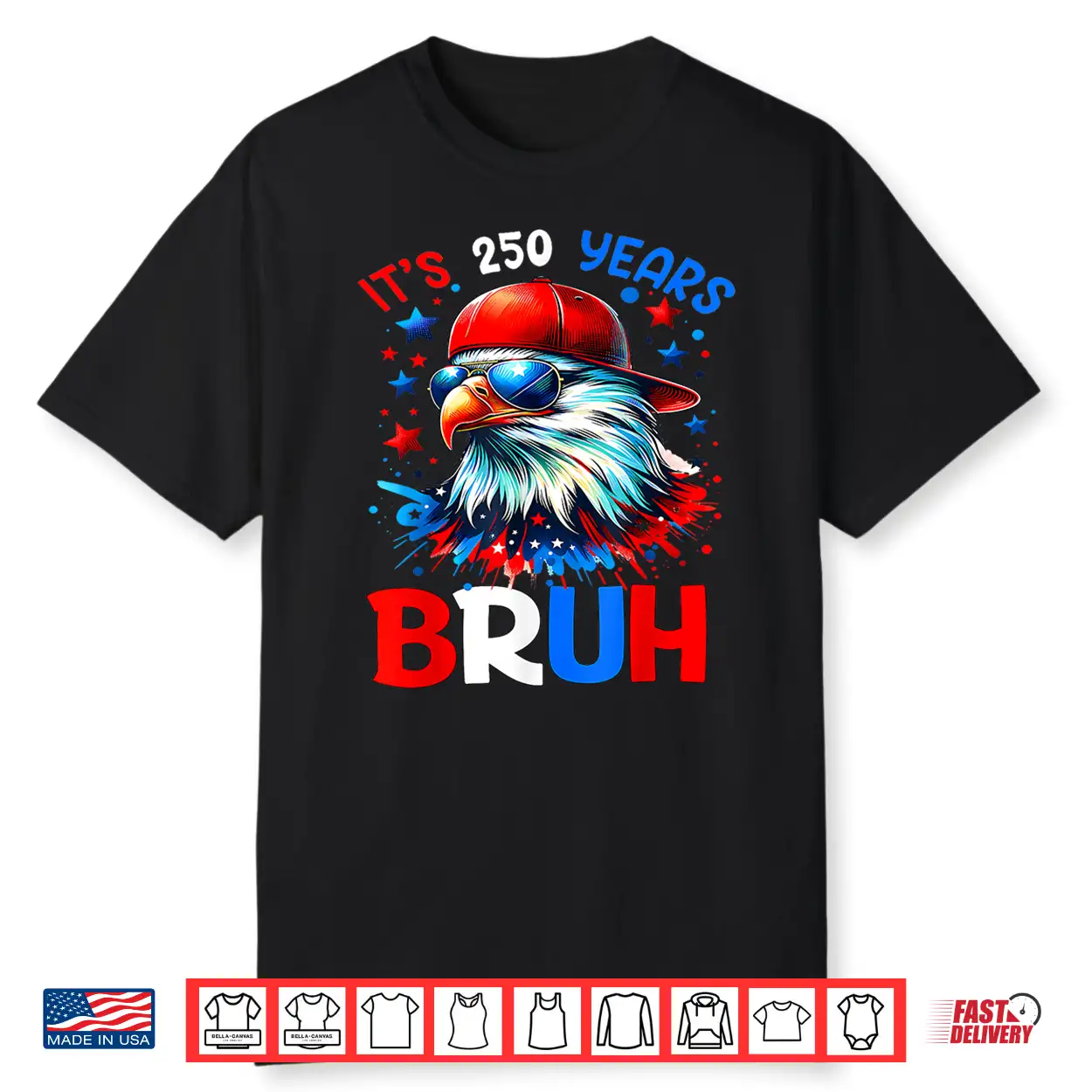 250 Years Bruh 250Th Anniversary Usa Eagle 4Th Of July Boys Shirt 250 Years Bruh 250Th Anniversary Usa Eagle 4Th Of July Boys Shirt