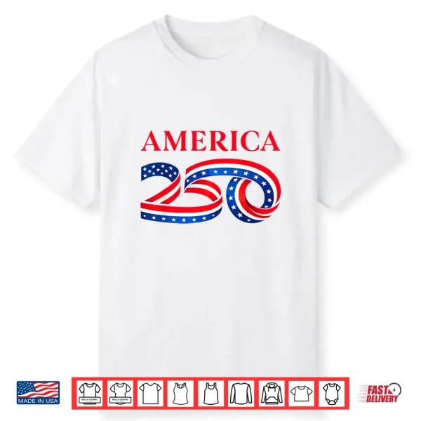 250Th Birthday Of United State Independence Day Us Flag Shirt