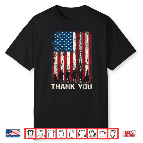 4Th Of July American Flag Independence Day Patriotic Shirt