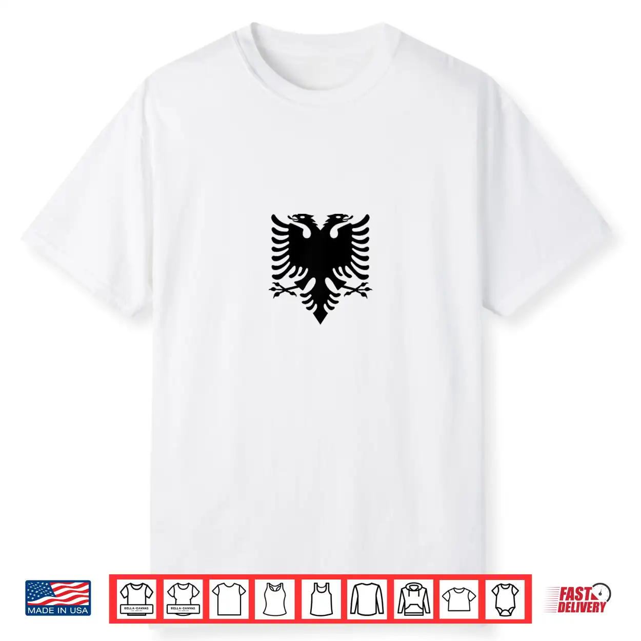 Albania Independence Day National Flag Albanian Eagle Shirt Albania Independence Day National Flag Albanian Eagle Shirt