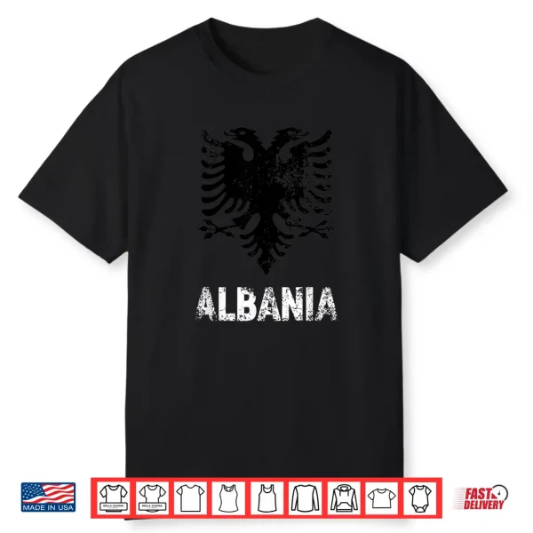 Albania Shirt Men Women Independence Day Gift Albanian Eagle Shirt