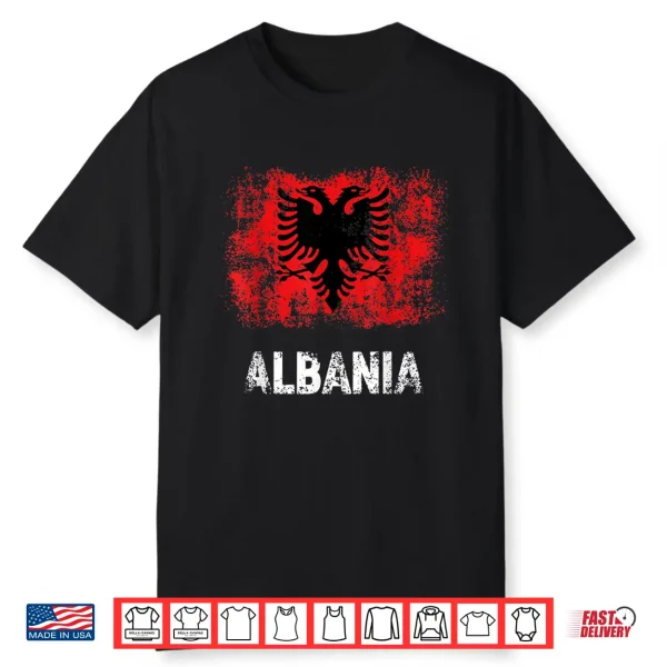 Albanian Patriot Gift Albania Independence Day Albanian Flag Shirt