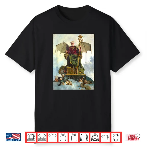 Allegory Of Satan Painting Ludwik Stasiak 1900 Shirt