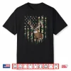 American Flag Deer Hunting Camo Men’S 4Th Of July Dad Shirt