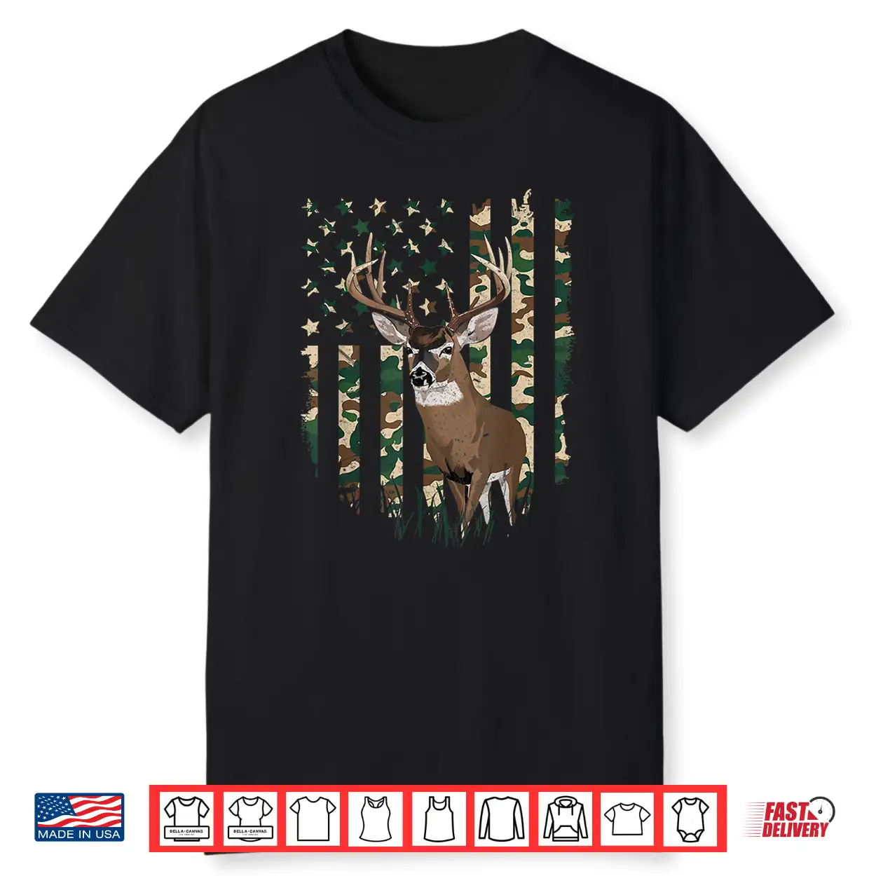 American Flag Deer Hunting Camo Men’S 4Th Of July Dad Shirt American Flag Deer Hunting Camo Men’S 4Th Of July Dad Shirt