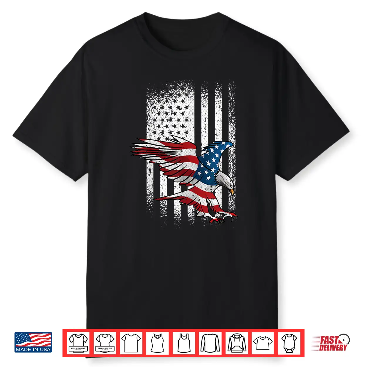 American Flag Eagle 4Th Of July Independence Day Patriotic Shirt American Flag Eagle 4Th Of July Independence Day Patriotic Shirt