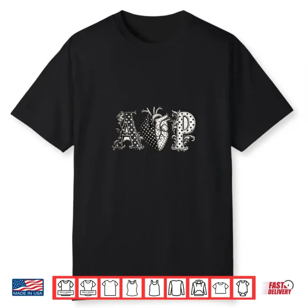 Angina Pectoris Angine Poitrine Heart Attack Disease Shirt