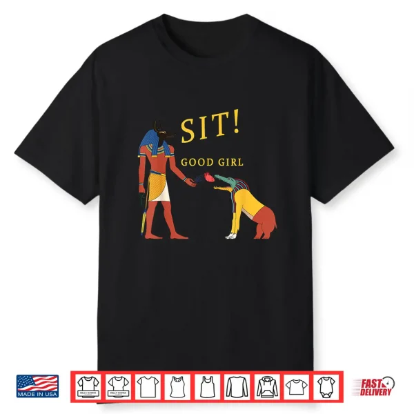 Anubis And Ammit Funny Egyptian Mythology Shirt