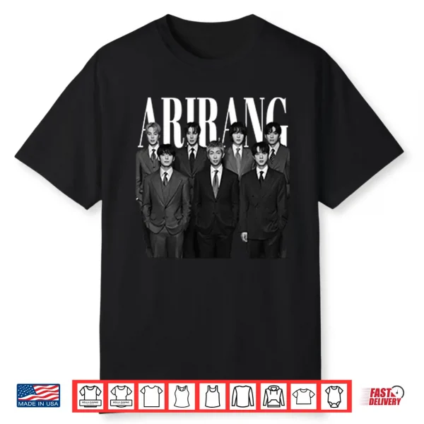 Arirang Bangtan Boys 2026 Tour Shirtarirang Bangtan Boys 2026 Tour Shirt
