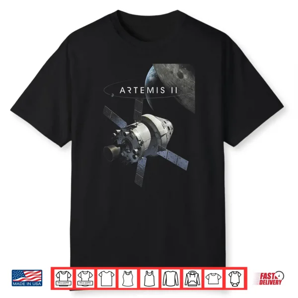 Artemis 2 2026 Rocket Launch Mission To The Moon Artemis 2 Shirt