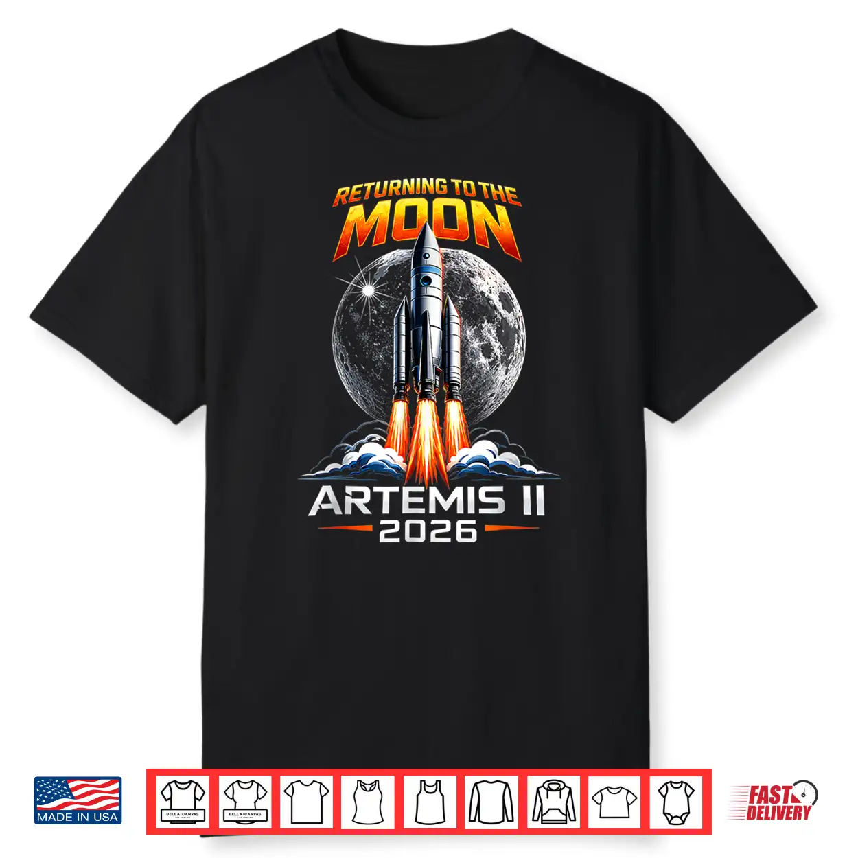 Artemis 2 Astronaut Moon Landing Shirt Artemis 2 Astronaut Moon Landing Shirt
