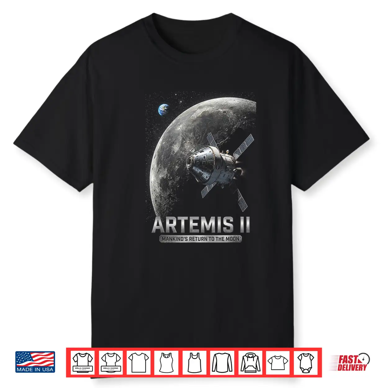 Artemis Twenty Twenty Six Rocket Launch Mission Shirt Artemis Twenty Twenty Six Rocket Launch Mission Shirt