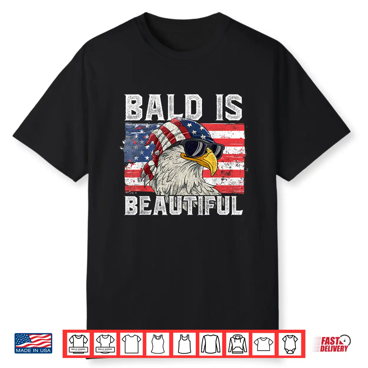 Bald Is Beautiful 4Th Of July Shirt Bald Is Beautiful 4Th Of July Shirt