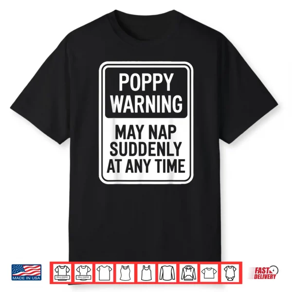 Best Poppy Art For Grandpa From Grandkids Father’S Day Poppy Shirt