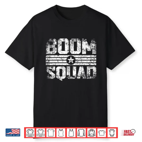 Boom Squad 4Th Of July Firework Shirt