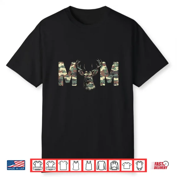 Camo Mom Hunting Camouflage Deer Father’S Day Family Shirt