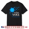Child Abuse Awarenchild Abuess I’M Their Voice Fly Dandelion Shirt