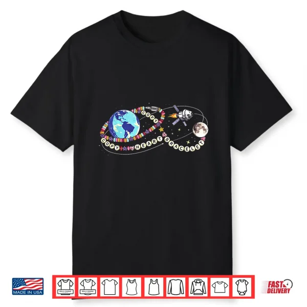 Copy Heart Copy Bracelet Funny Artermis Ii Friendship Shirt