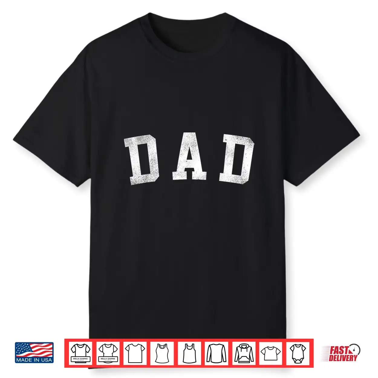 Dad Classic Bold Font Father’S Day Dad Shirt Dad Classic Bold Font Father’S Day Dad Shirt