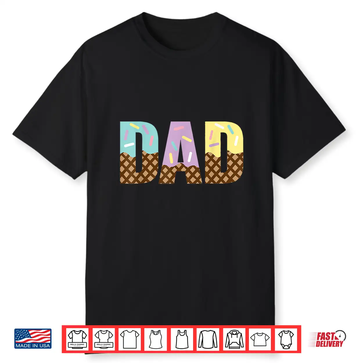 Dad Of The Sweet One Ice Cream 1St First Family Father’S Day Shirt Dad Of The Sweet One Ice Cream 1St First Family Father’S Day Shirt