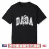 Dada Lightning Bolt Checkered Varsity Dad Men Father’S Day Shirt