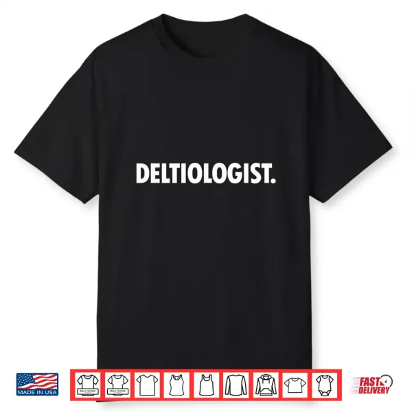 Deltiologist Postcard Collector Ephemera Lover Hobby Gift Shirt