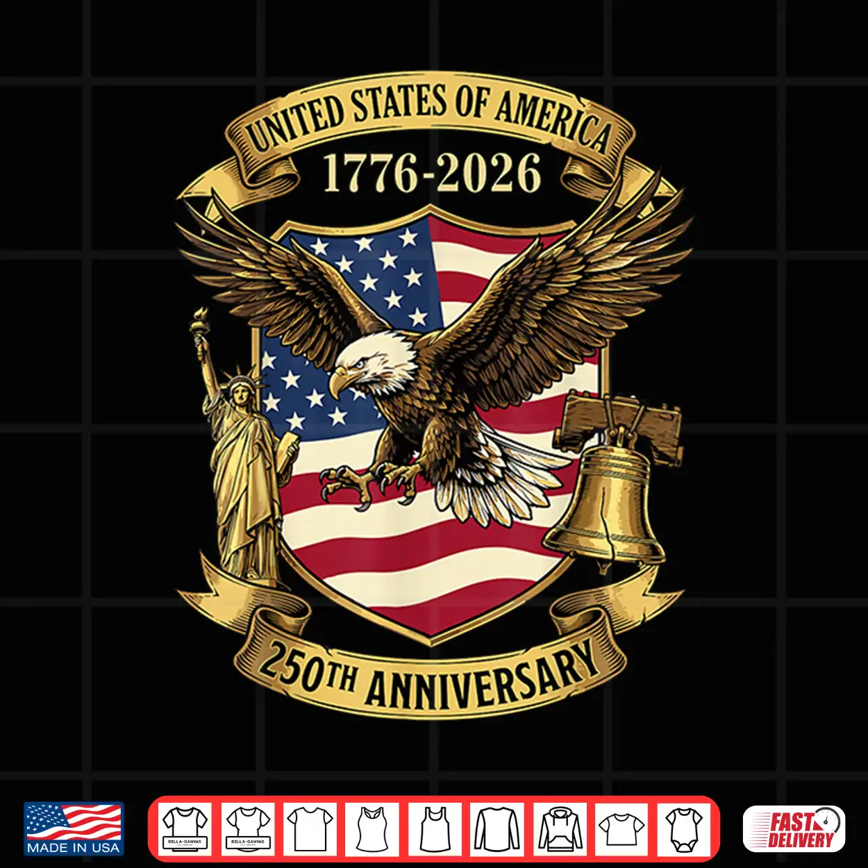 250 Years Of Independence 250Th Anniversary July 4Th Shirt 250 Years Of Independence 250Th Anniversary July 4Th Shirt