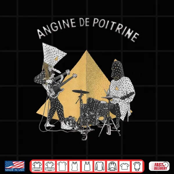 Angine De Poitrine Band Vintage Music Shirt 4 Design Angine de Poitrine Band Vintage Music Shirt