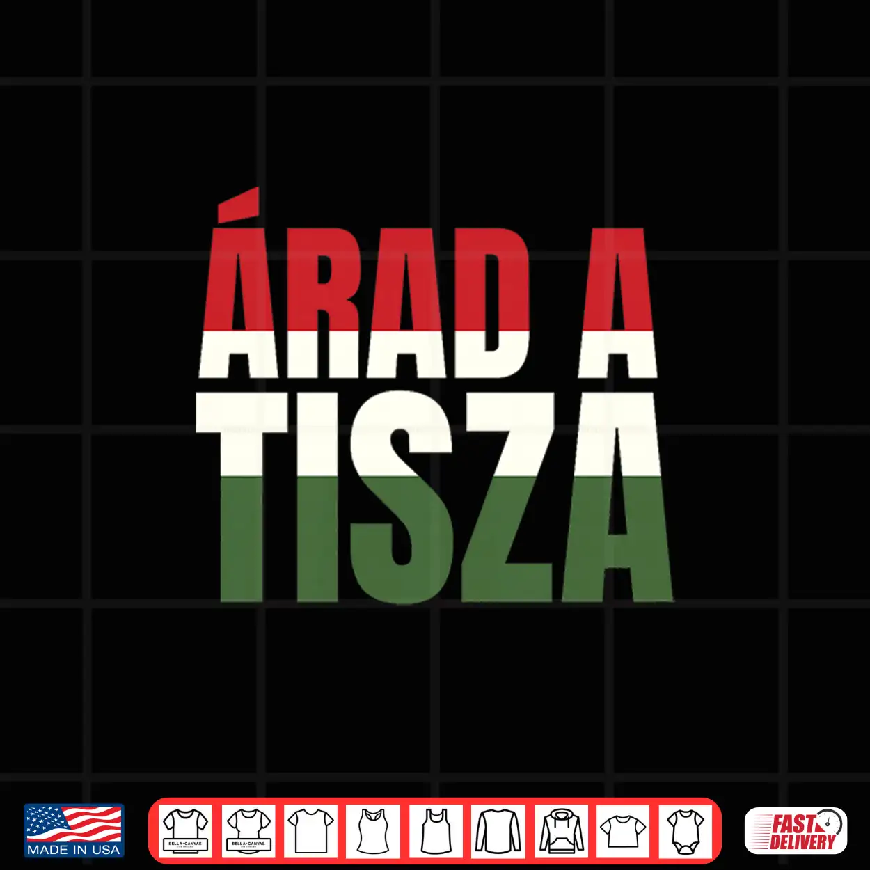 Arad A Tisza Part Magyar Hungarian Premium Tri Blend Shirt Arad A Tisza Part Magyar Hungarian Premium Tri Blend Shirt