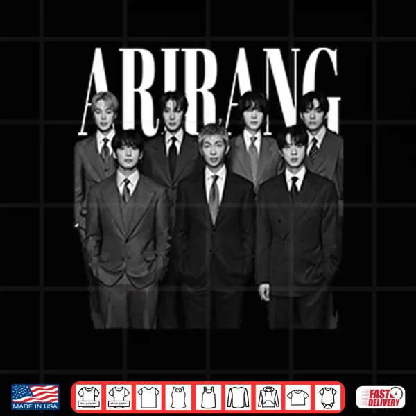 Design Arirang Bangtan Boys 2026 Tour ShirtArirang Bangtan Boys 2026 Tour Shirt