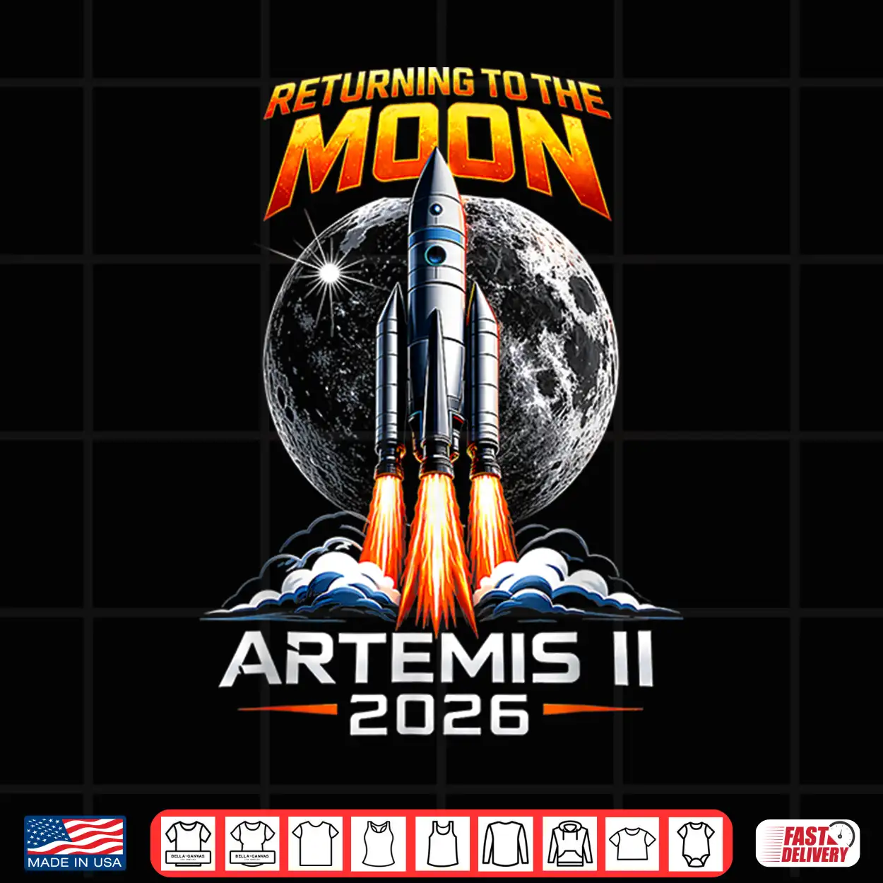 Artemis 2 Astronaut Moon Landing Shirt Artemis 2 Astronaut Moon Landing Shirt