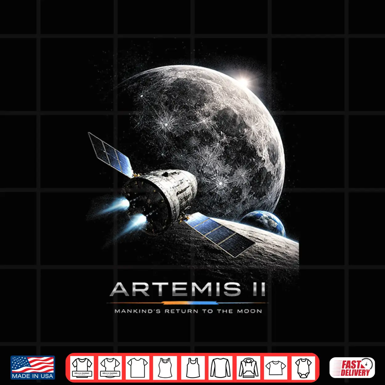 Artemis 2026 Rocket Launch Mission To The Moon Artemis 2 Shirt Artemis 2026 Rocket Launch Mission To The Moon Artemis 2 Shirt