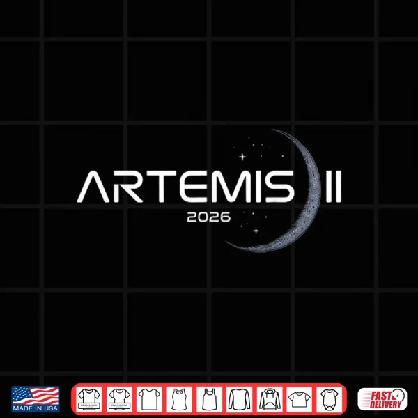Artemis Ii Launch To The Moon Space Mission 2026 Shirt 4 Design Artemis II Launch to The Moon Space Mission 2026 Shirt