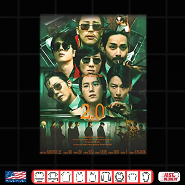 Bts 2.0 Arirang Bts Tour Shirt 4 Design BTS 2.0 Arirang BTS Tour Shirt