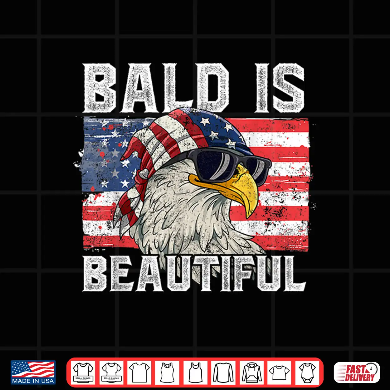 Bald Is Beautiful 4Th Of July Shirt Bald Is Beautiful 4Th Of July Shirt