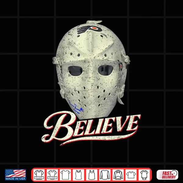 Design Believe Flyers Believe Vintage Mask Shirt