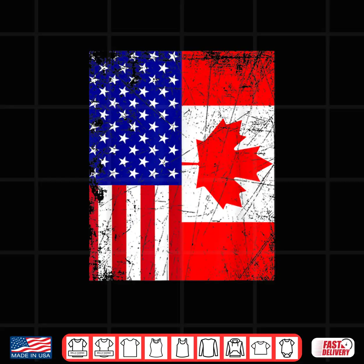 Canadian American Shirt Usa Canada Flag 4Th Of July Tshirt Canadian American Shirt Usa Canada Flag 4Th Of July Tshirt