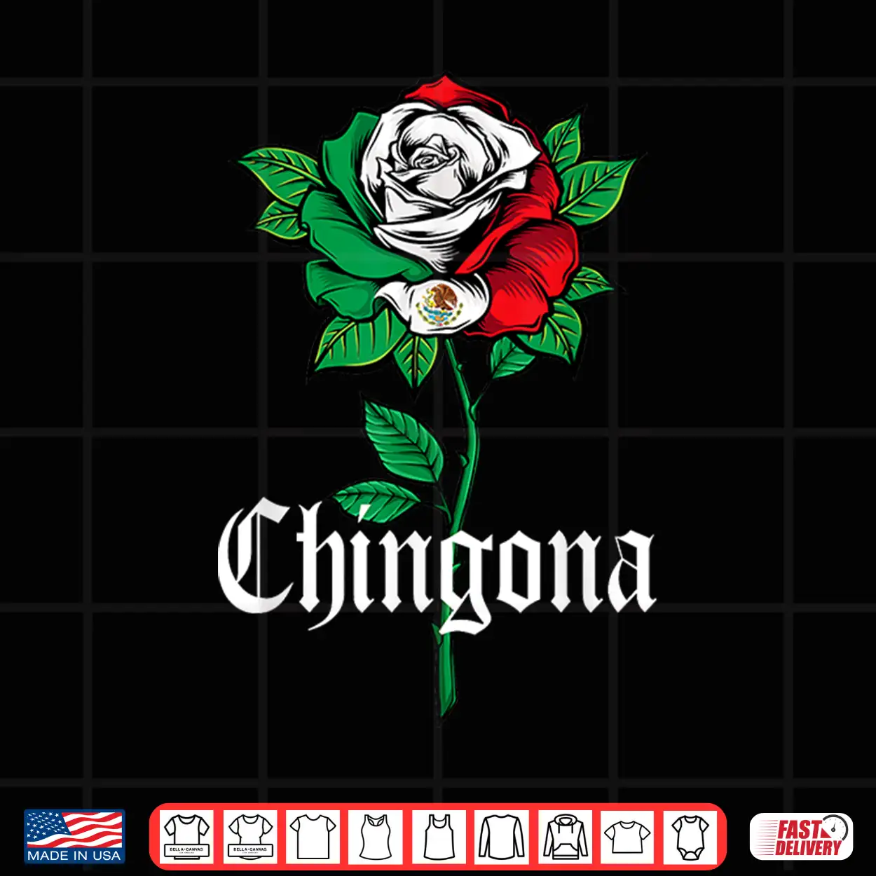 Chingona Shirt Women Girl Teen Mexico Mexican American Flag Shirt Chingona Shirt Women Girl Teen Mexico Mexican American Flag Shirt
