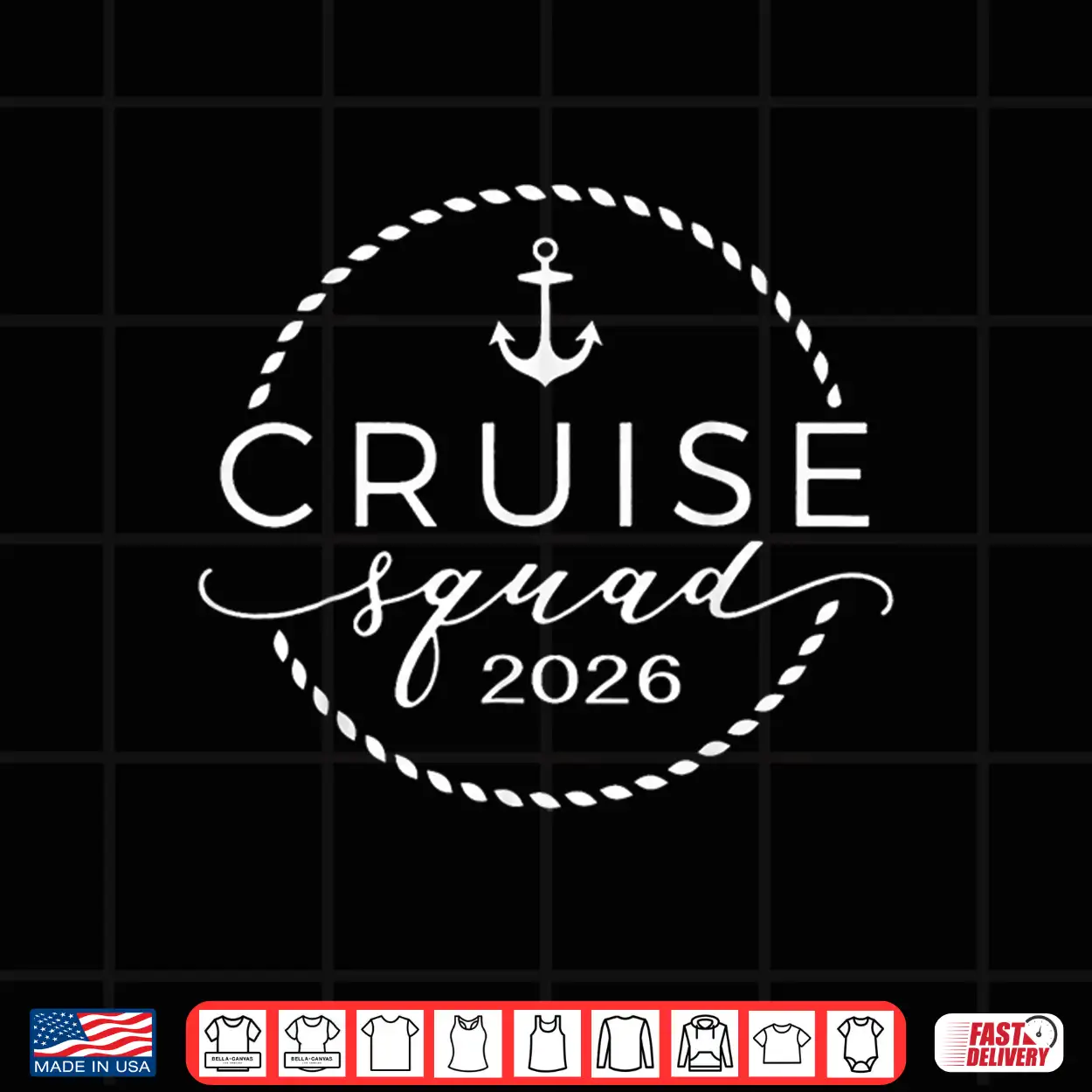 Cruise Squad Twenty Twenty Six Summer Vacation Matching Family Shirt Cruise Squad Twenty Twenty Six Summer Vacation Matching Family Shirt