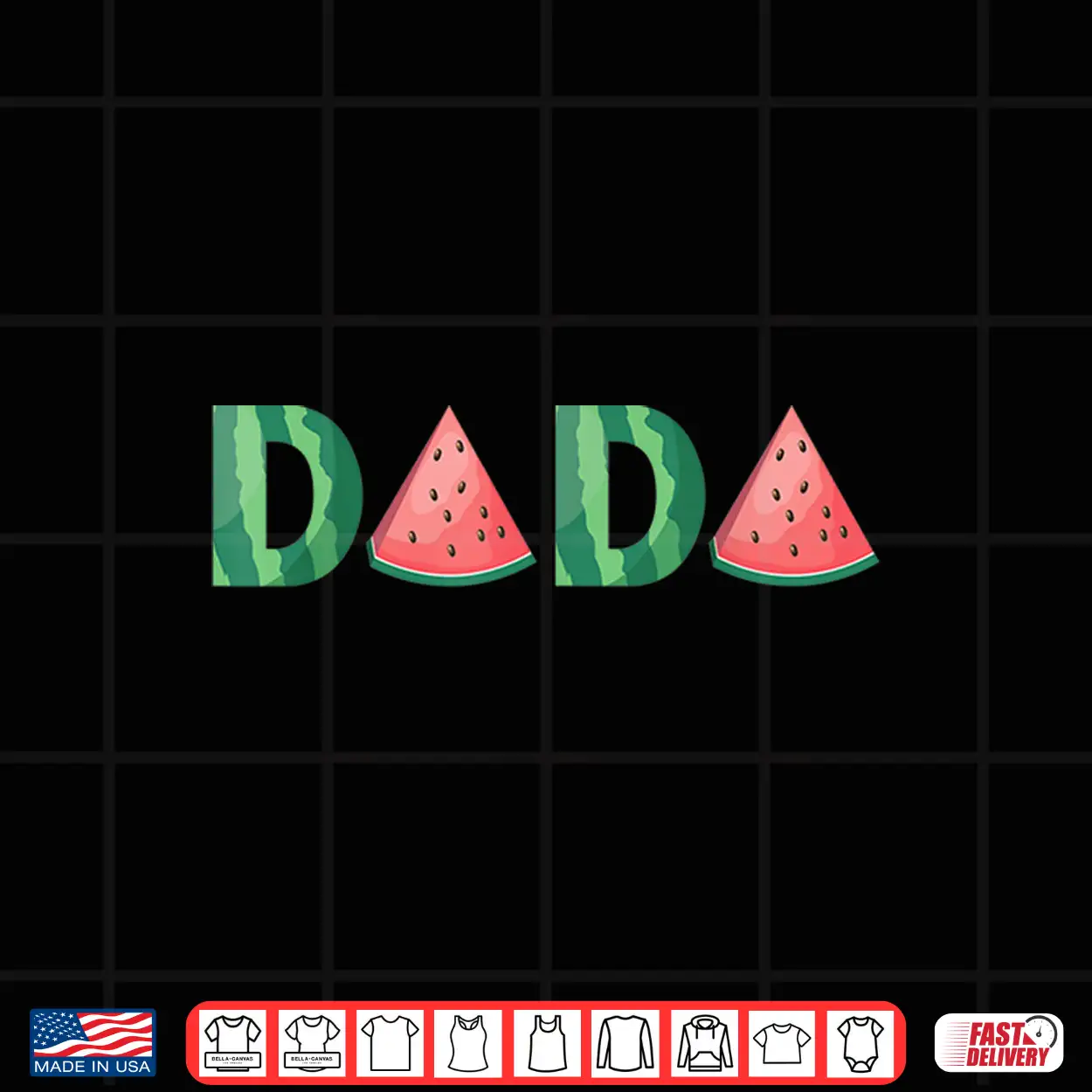 Dada Watermelon Funny Summer Fruit Gift Great Father’S Day Shirt Dada Watermelon Funny Summer Fruit Gift Great Father’S Day Shirt