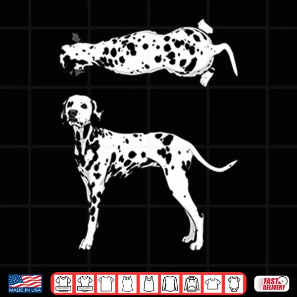 Design Dalmatian Dog Graphic Shirt
