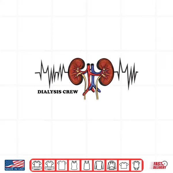 Design Dialysis Crew Shirt