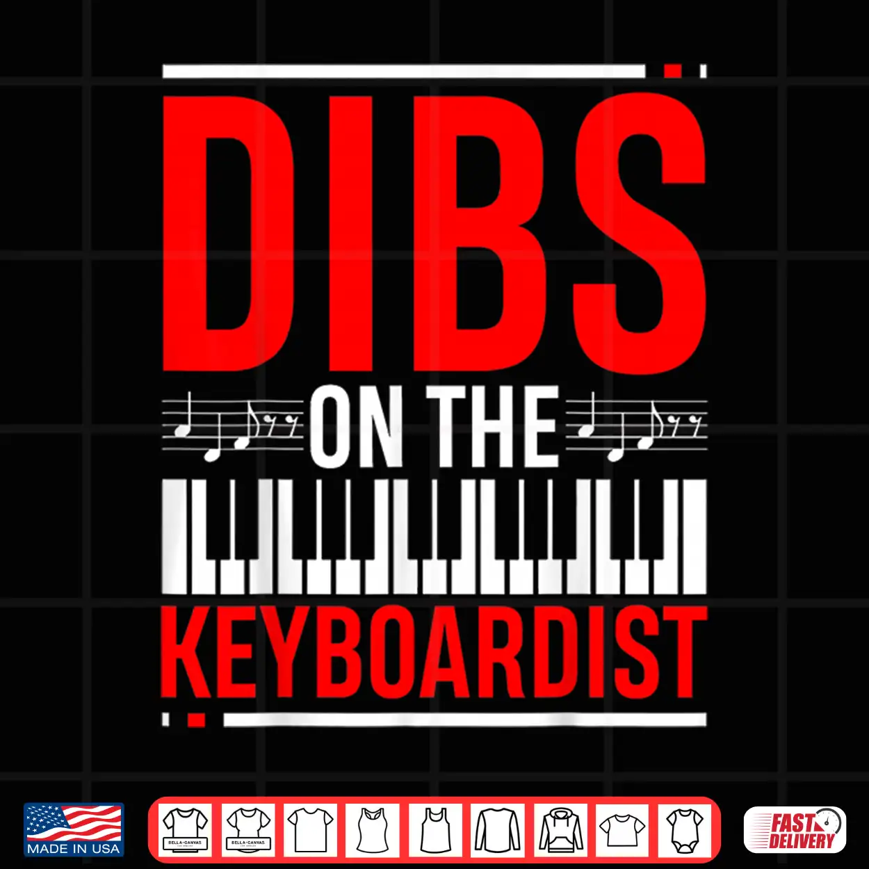 Dibs On The Keyboardist Funny Music Lover Gift Humor Shirt Dibs On The Keyboardist Funny Music Lover Gift Humor Shirt